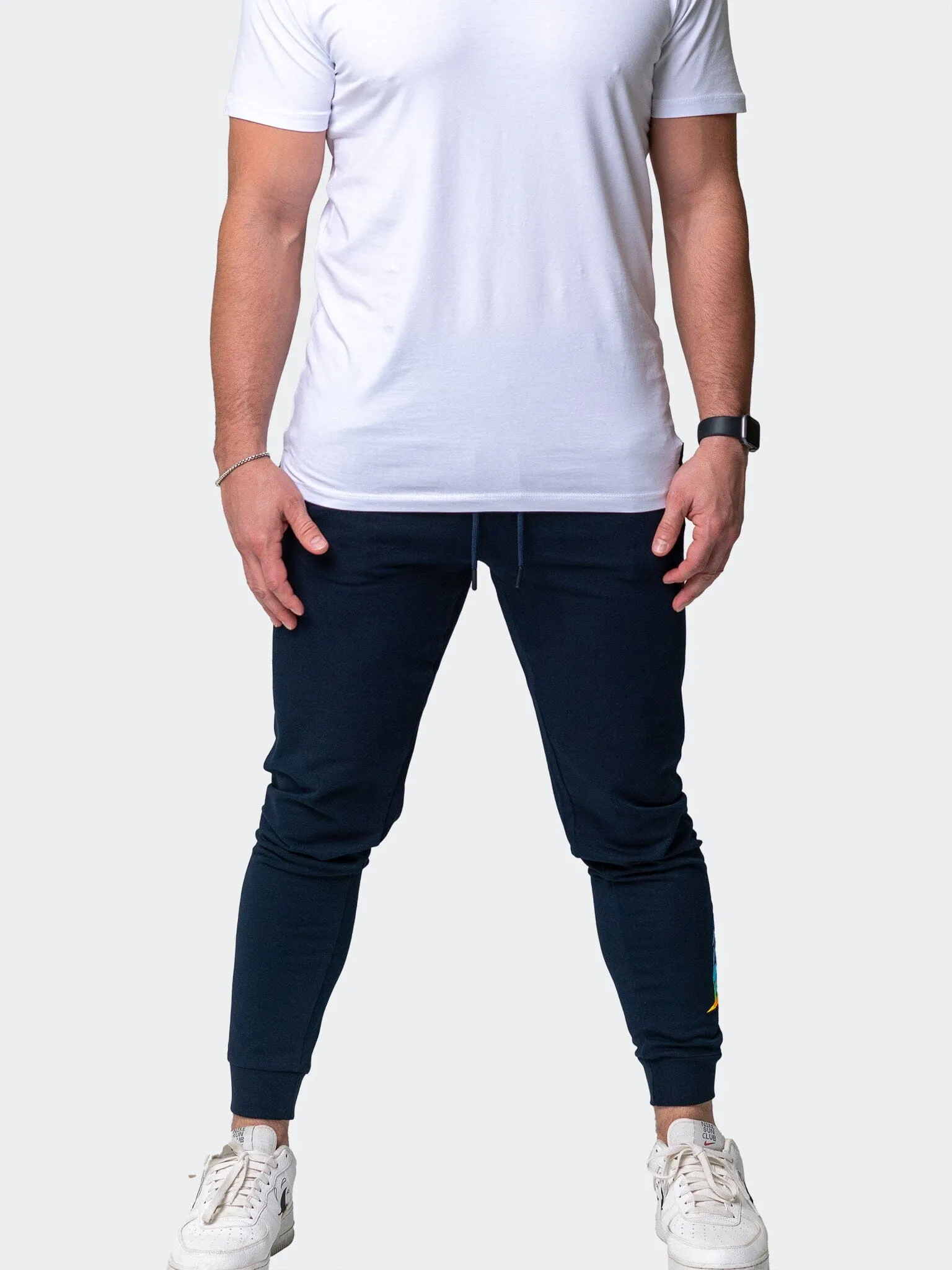Jogger Neon Marineblau