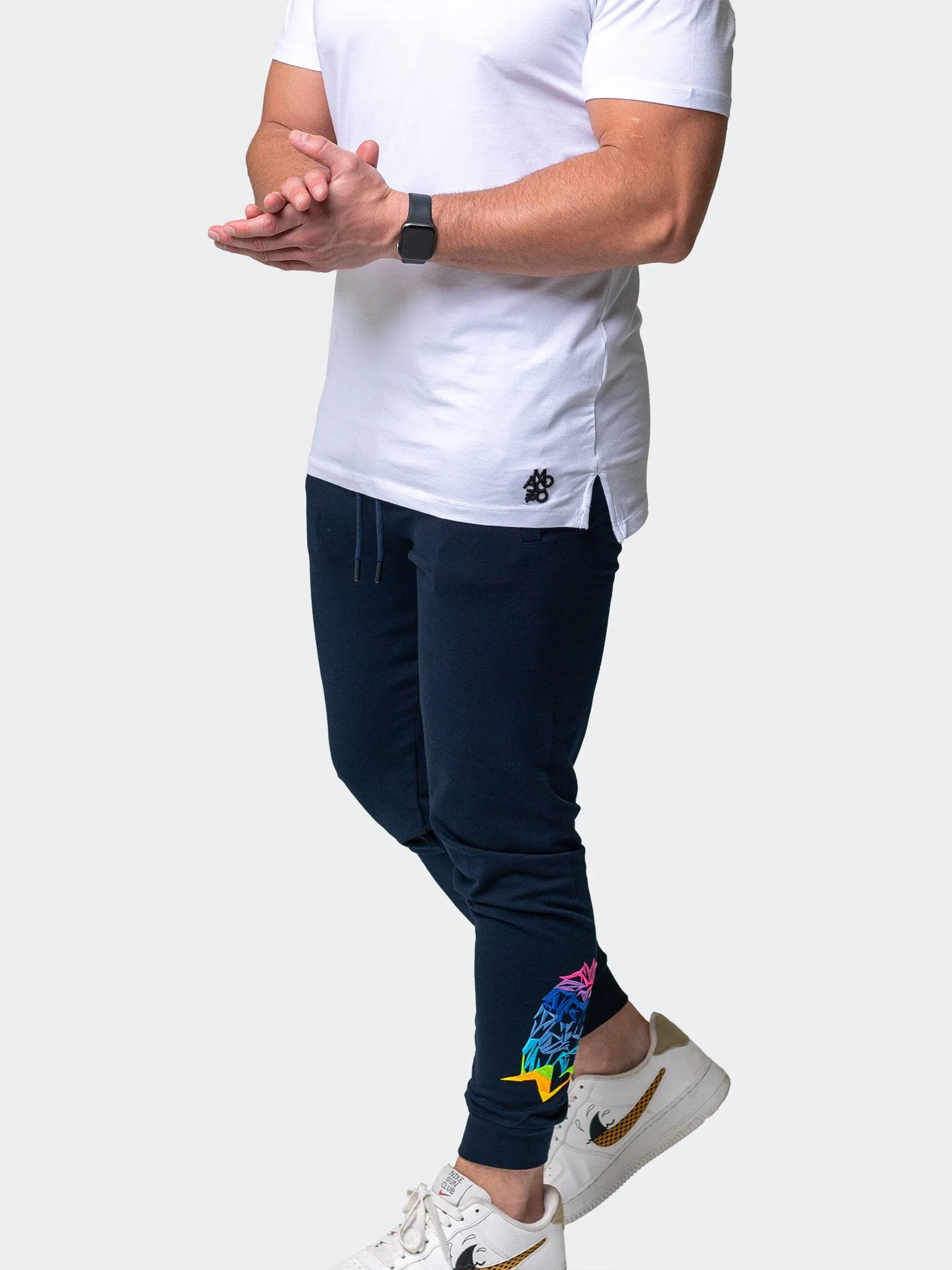 Jogger Neon Marineblau