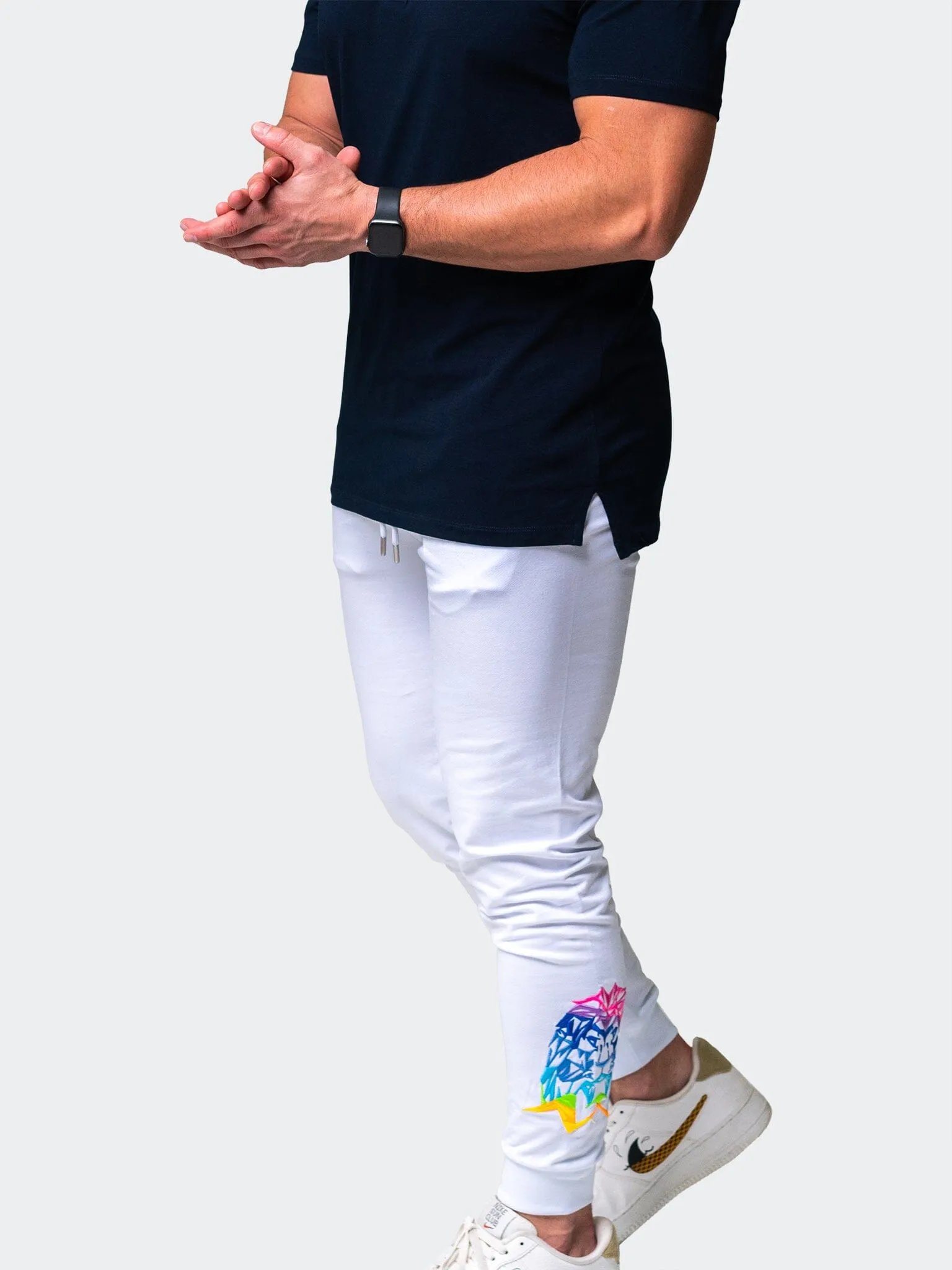 Jogger Neon Weiß