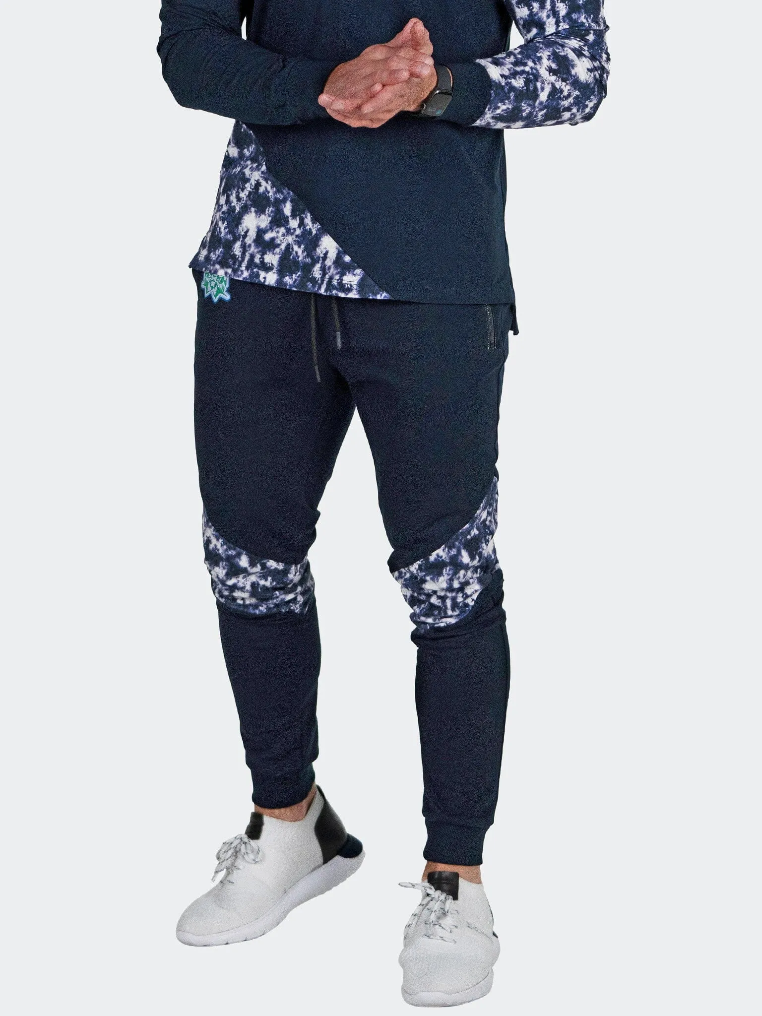 Jogger TieDye Blau