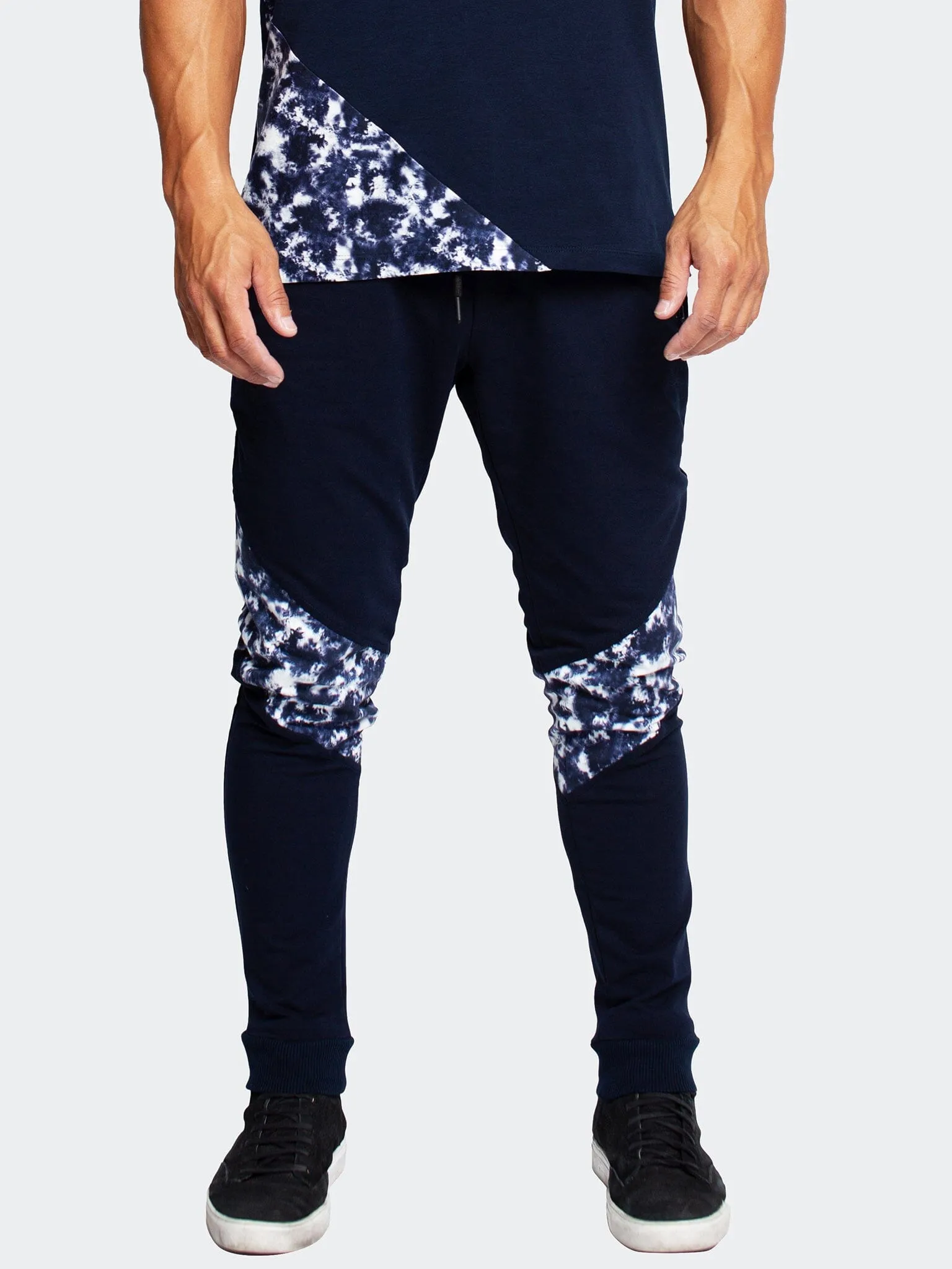 Jogger TieDye Blau