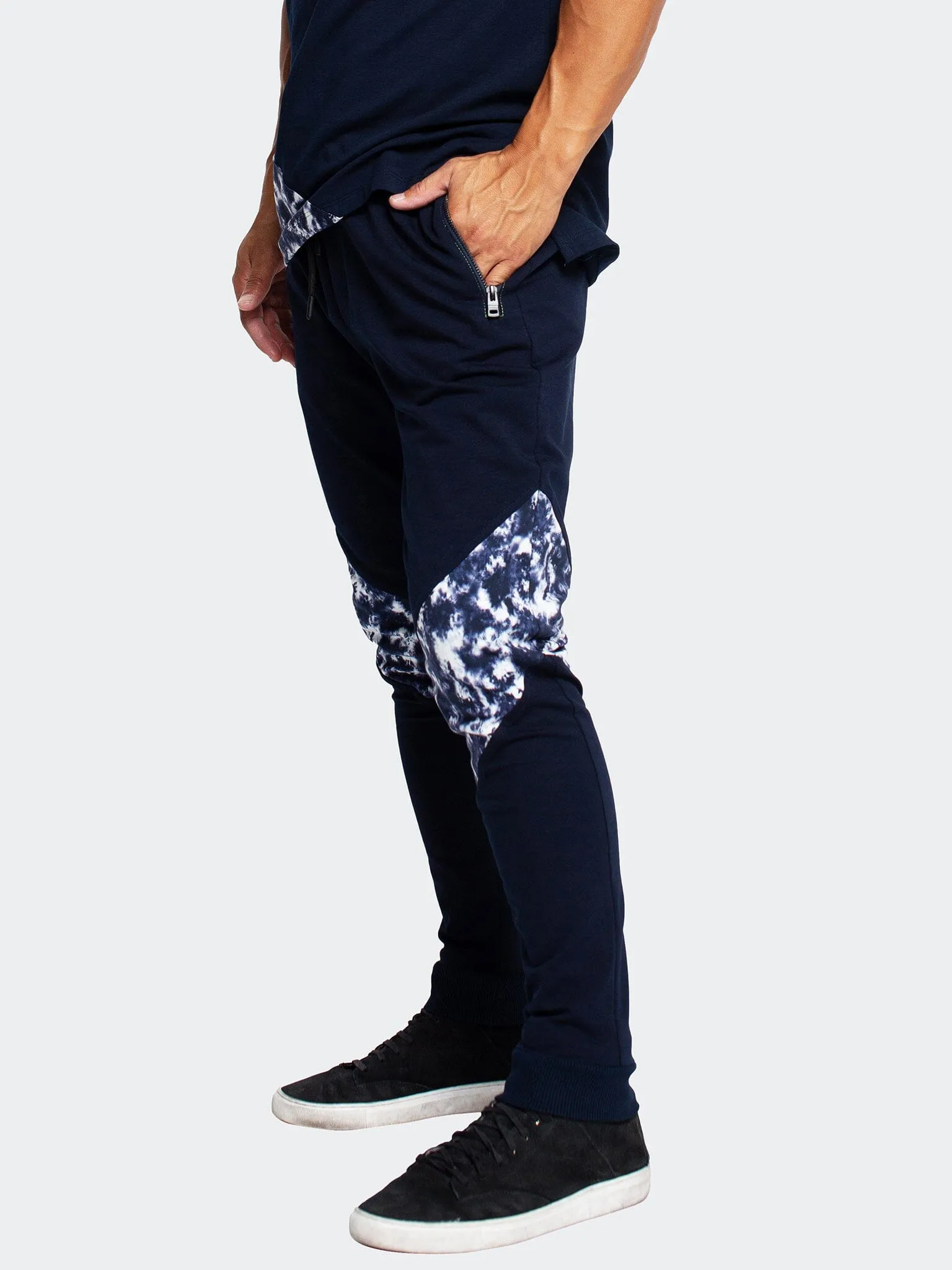 Jogger TieDye Blau