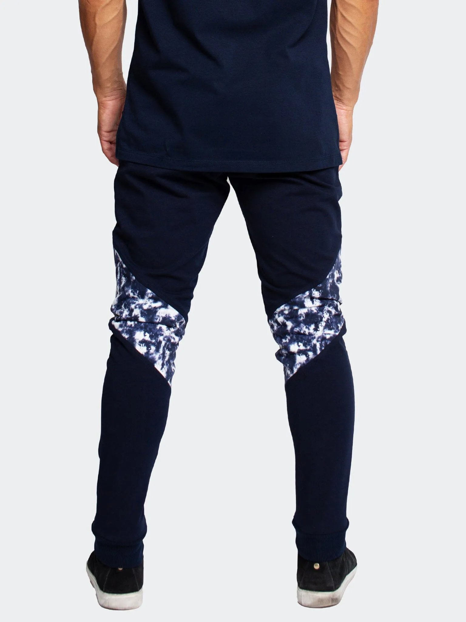 Jogger TieDye Blau