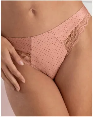 Niedrig geschnittene Slip in Bulles Rosees
