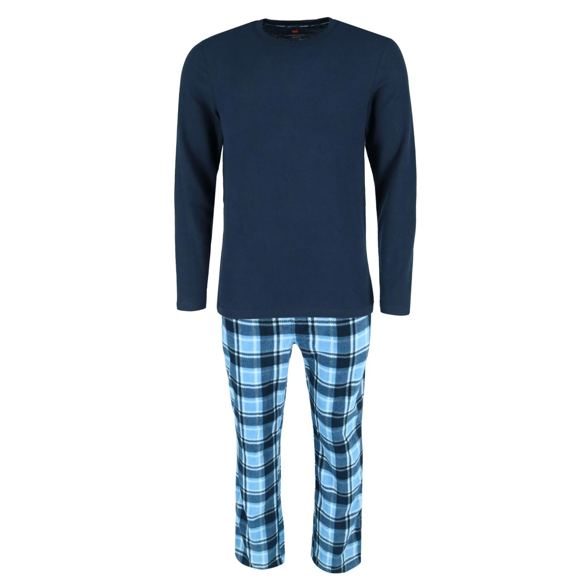 Herren Pyjama-Set aus Mikro-Fleece in Übergrößen mit X-Temp-Technologie