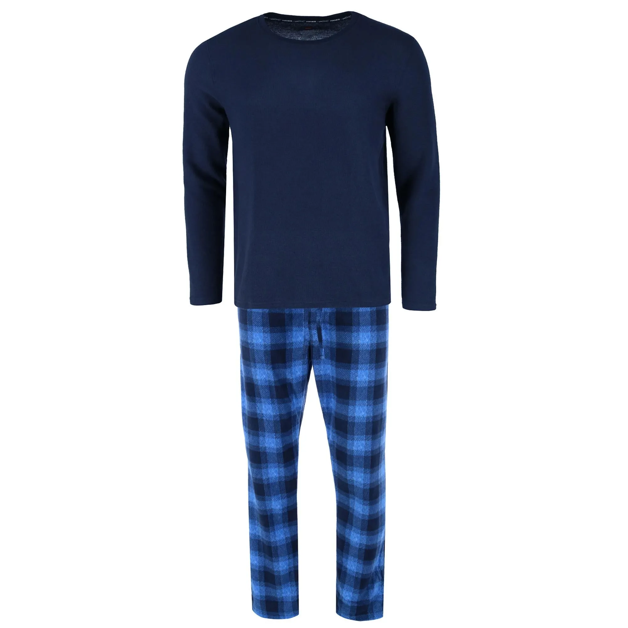 Herren Pyjama-Set aus Mikro-Fleece in Übergrößen mit X-Temp-Technologie