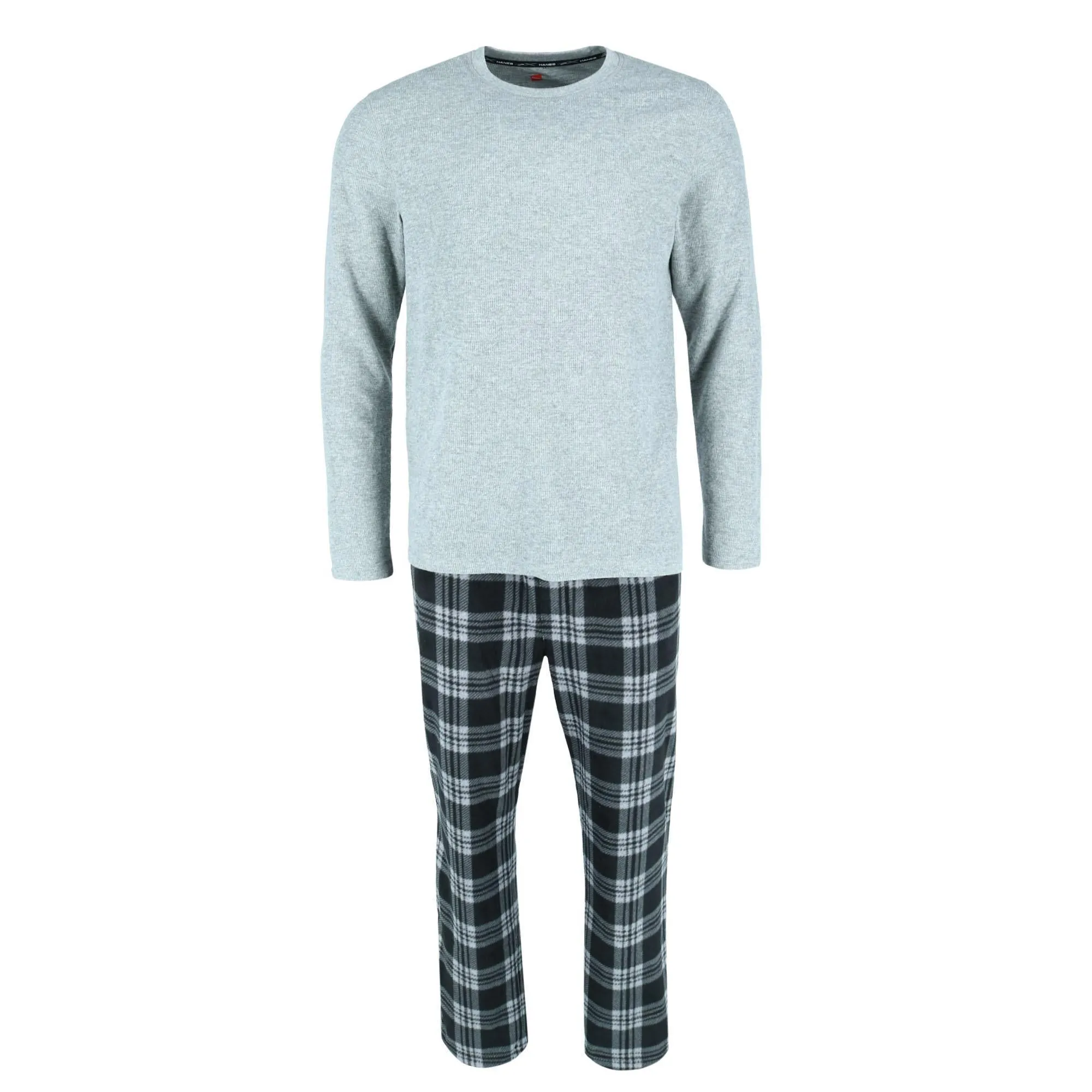 Herren Pyjama-Set aus Mikro-Fleece in Übergrößen mit X-Temp-Technologie