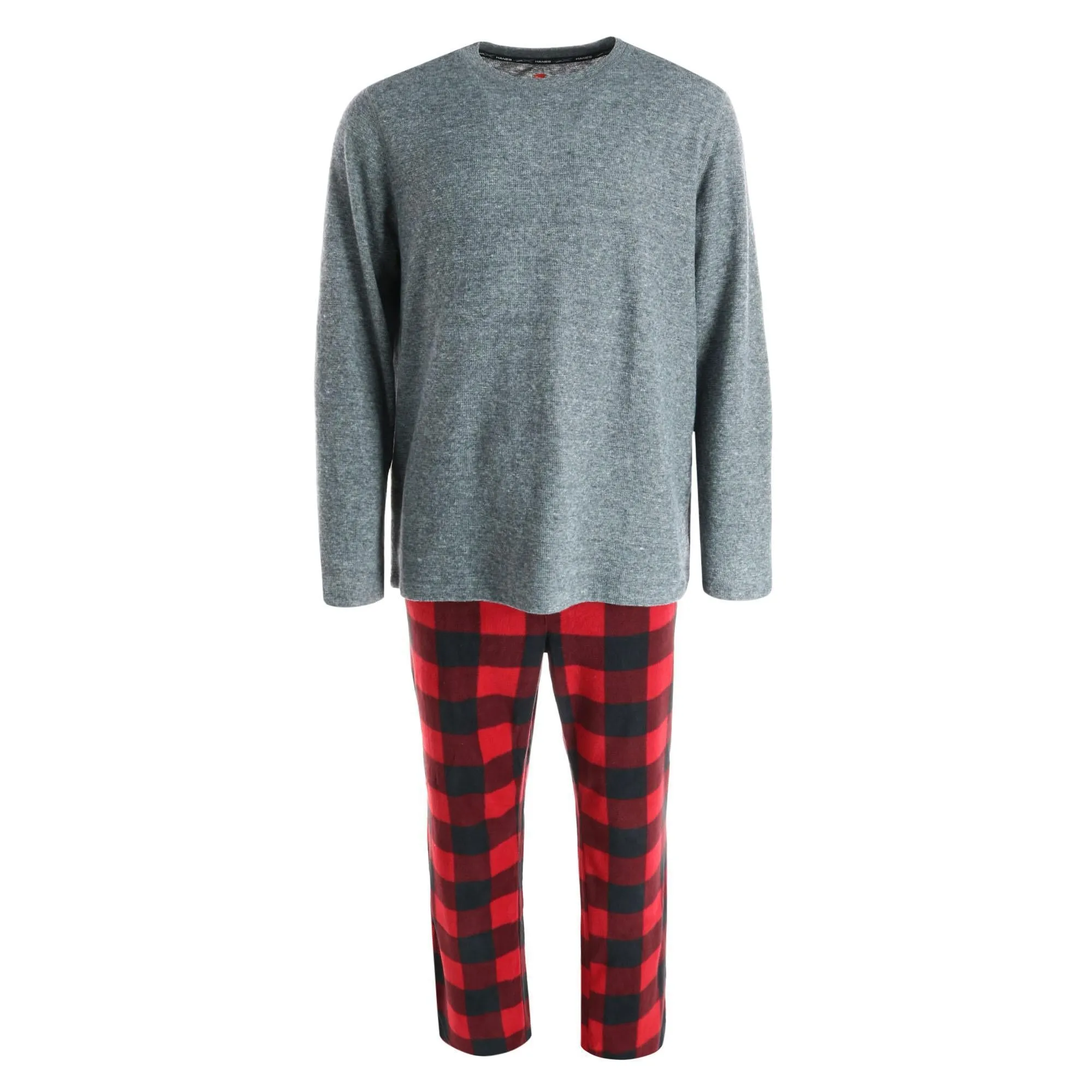 Herren Pyjama-Set aus Mikro-Fleece in Übergrößen mit X-Temp-Technologie