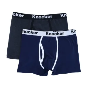 Herren-Boxershorts mit Kontrastbesatz (2er Pack)
