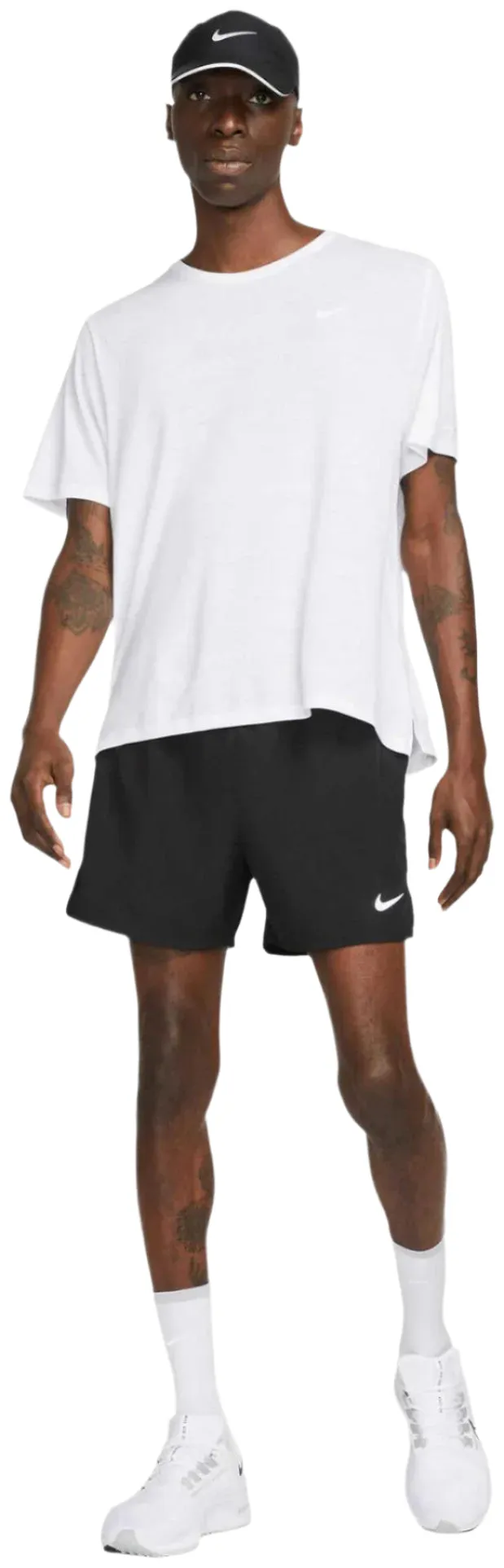 Herren Challenger 5 Zoll Kurze mit Innenfutter Laufshorts