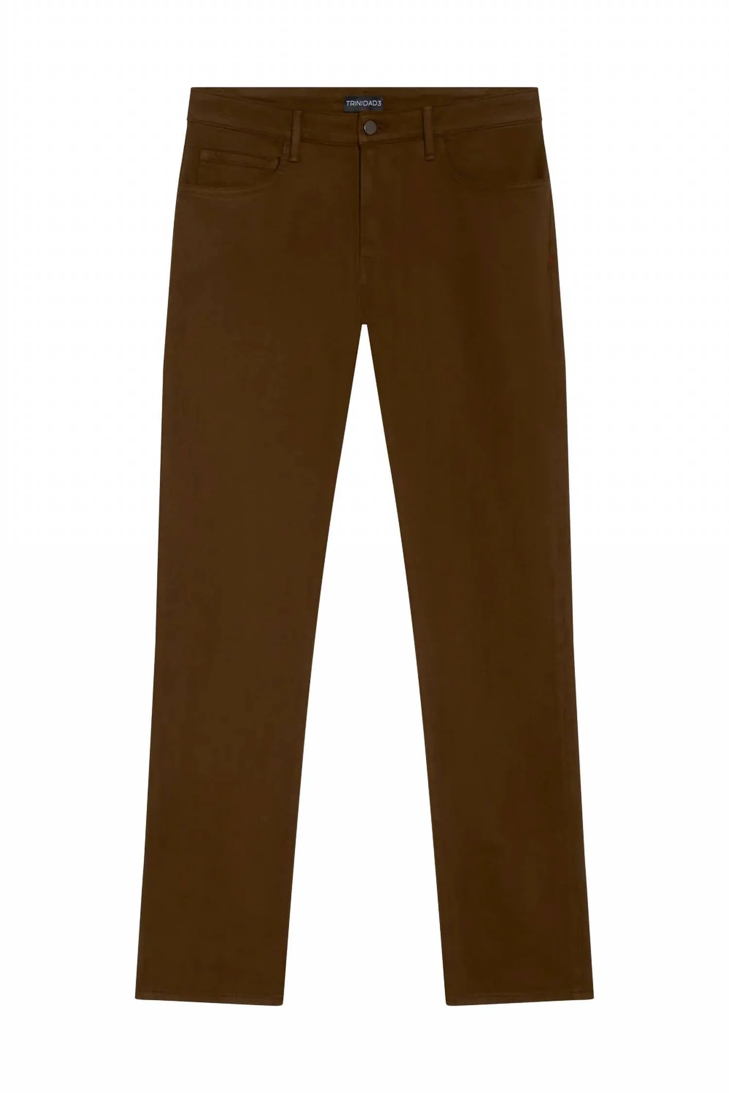 Herren Chino Hosen in Dunkelbraun