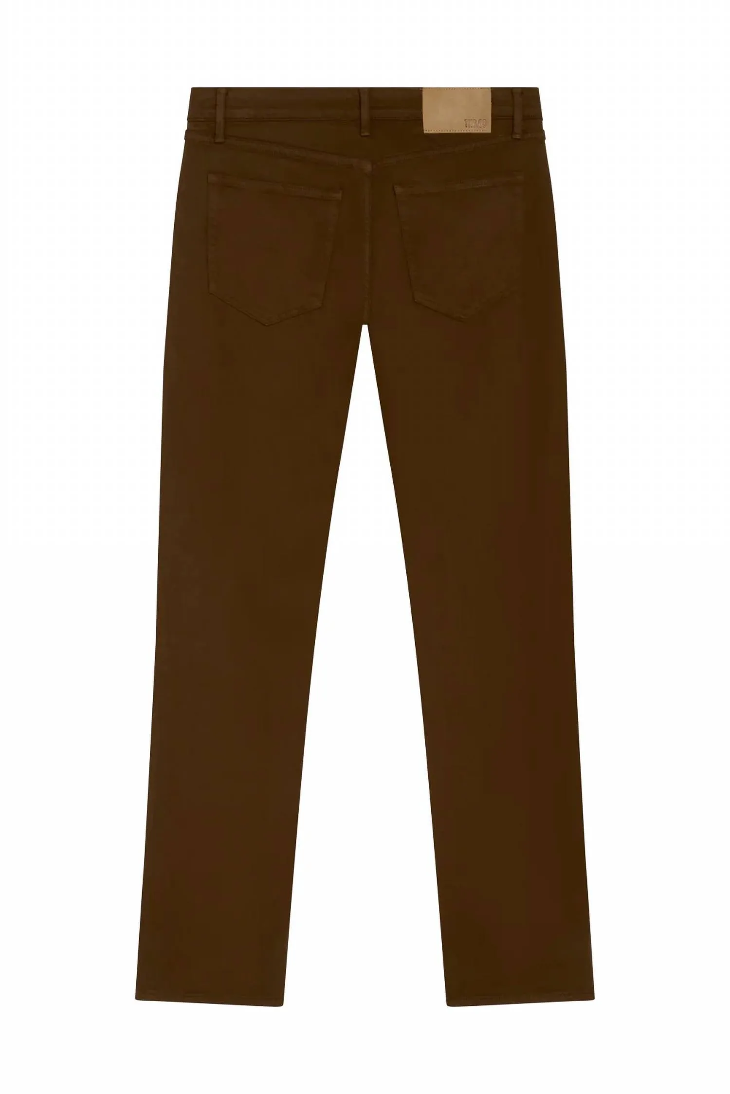 Herren Chino Hosen in Dunkelbraun