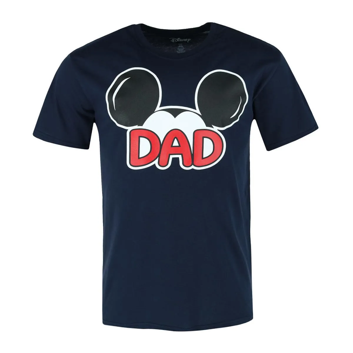 Herren Mickey Mouse Papa Familie T-Shirt