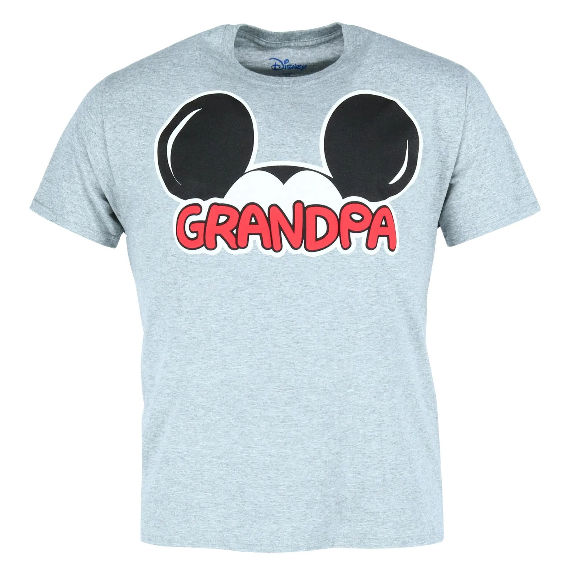 Herren Mickey Mouse Opa Familien T-Shirt