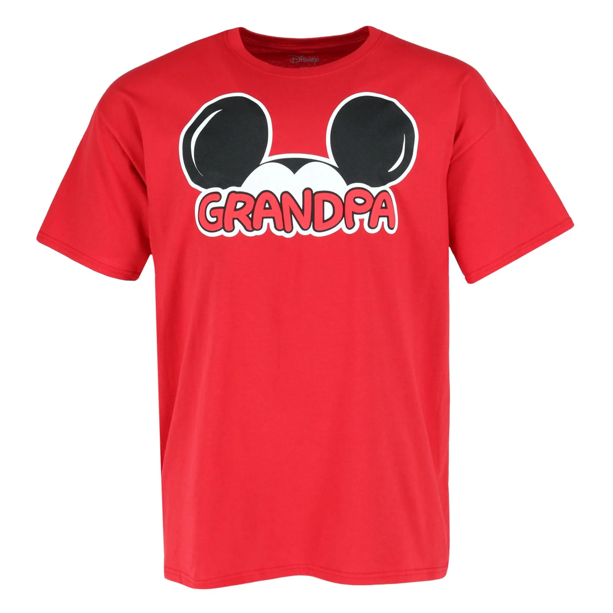 Herren Mickey Mouse Opa Familien T-Shirt