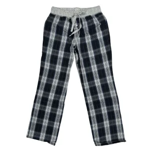 Herren Bergkaro-Flanellhose in Blau Multi