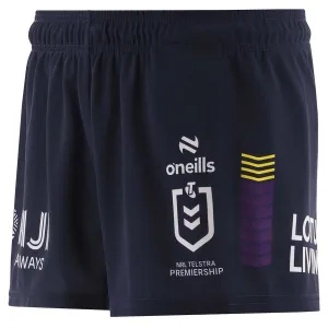 Herren NRL Melbourne Storm 2025 Heimspiel-Shorts