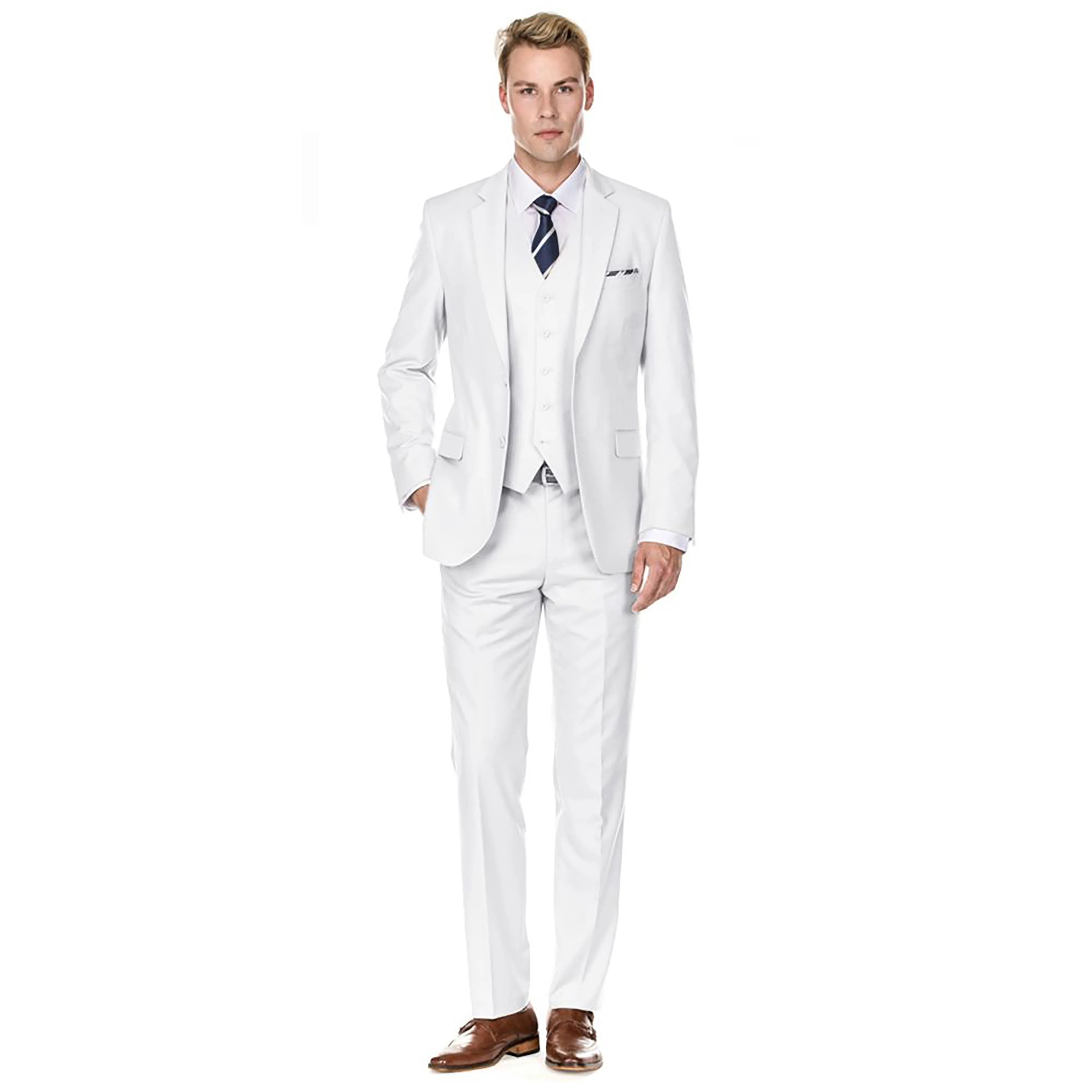 Herren Signature 3-teiliger Slim Fit Anzug