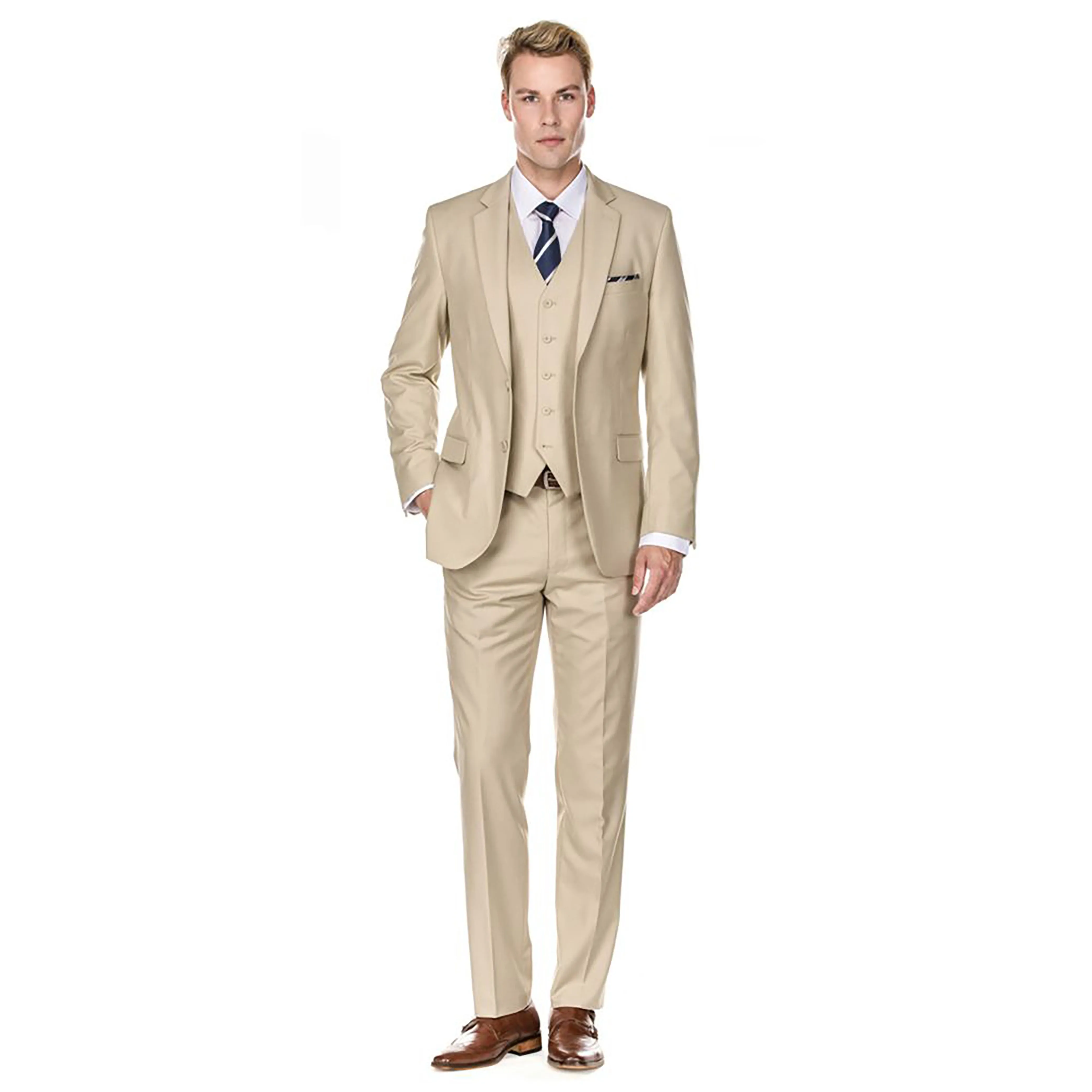Herren Signature 3-teiliger Slim Fit Anzug