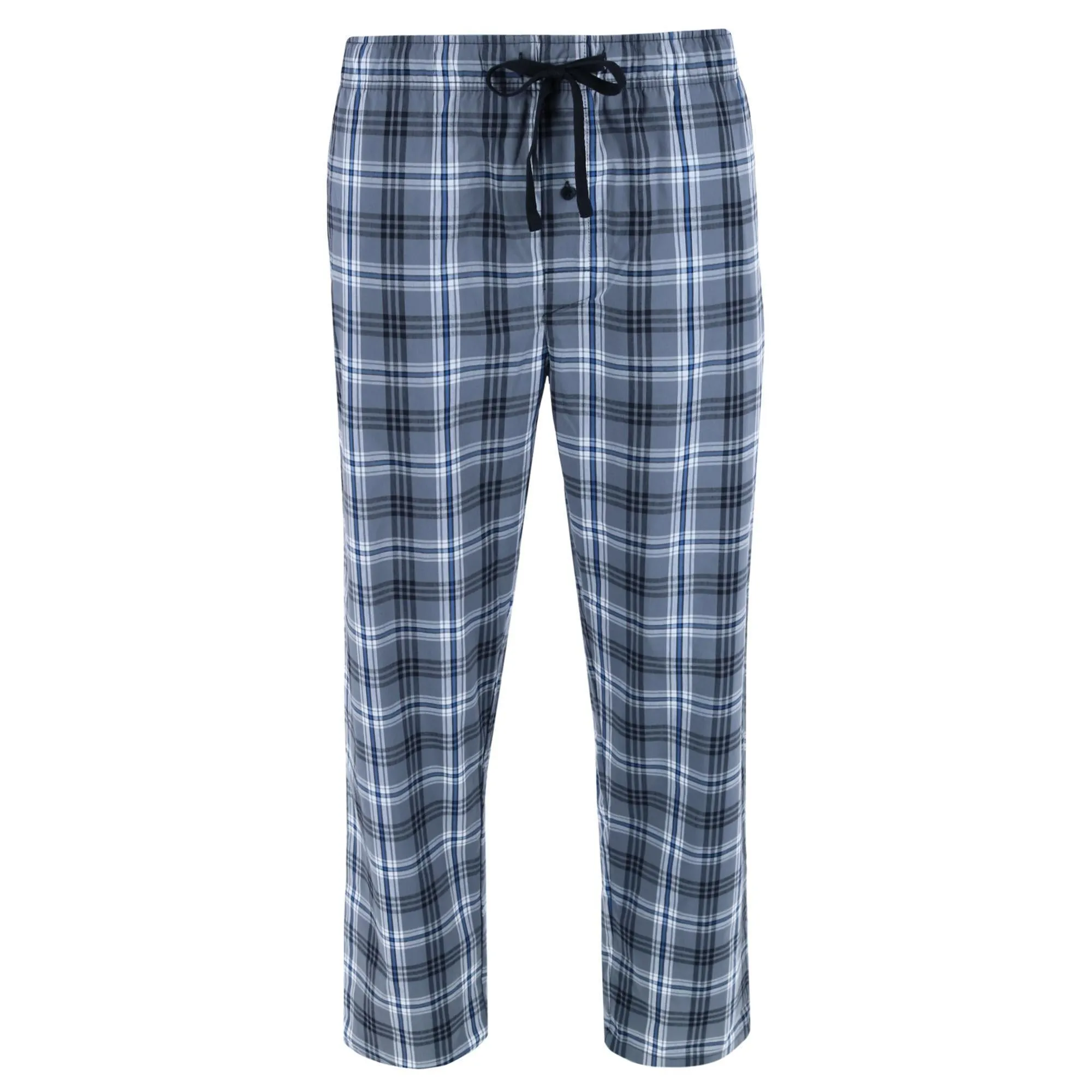 Herren Schlafanzughose mit Tag Free Comfort Flex und Karomuster