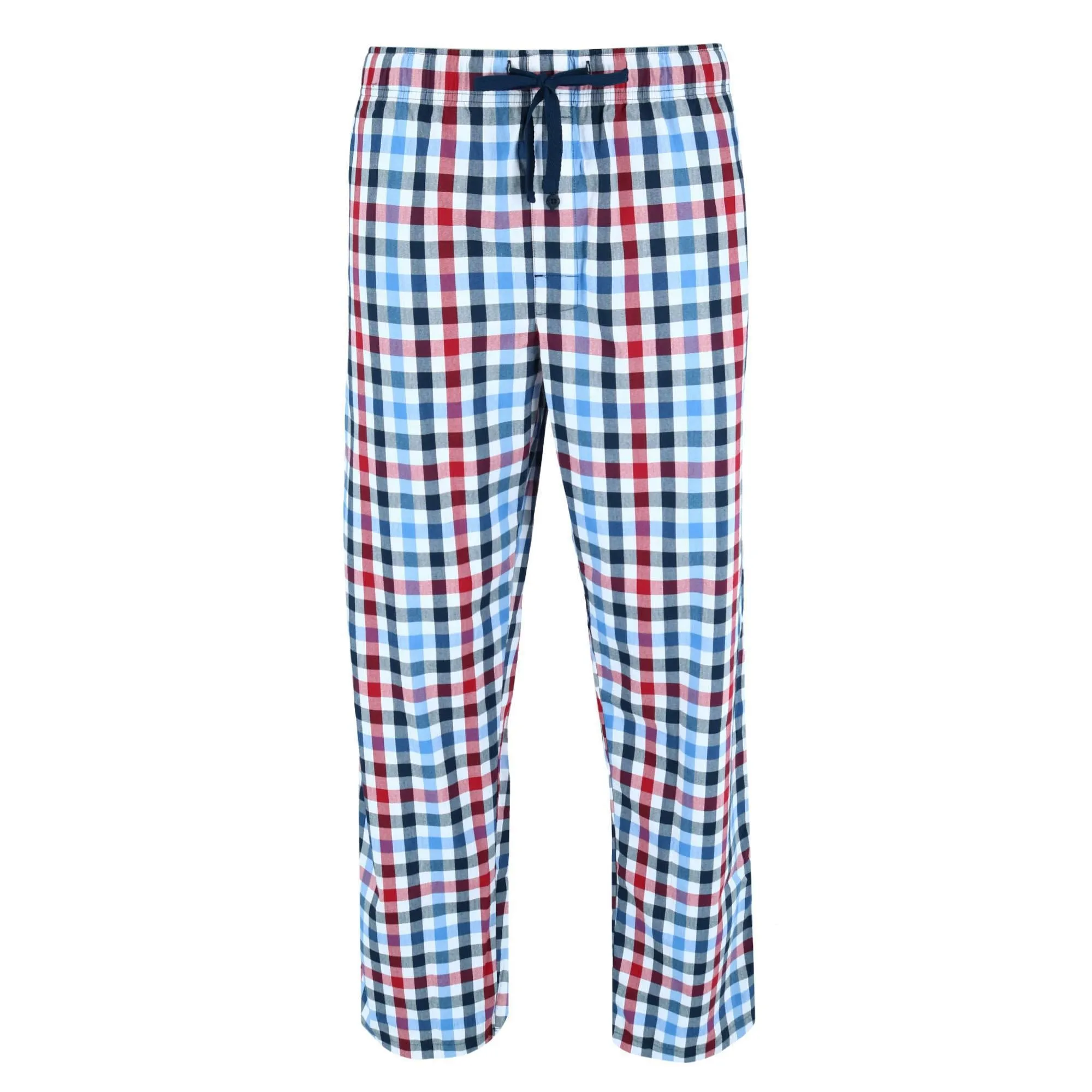 Herren Schlafanzughose mit Tag Free Comfort Flex und Karomuster