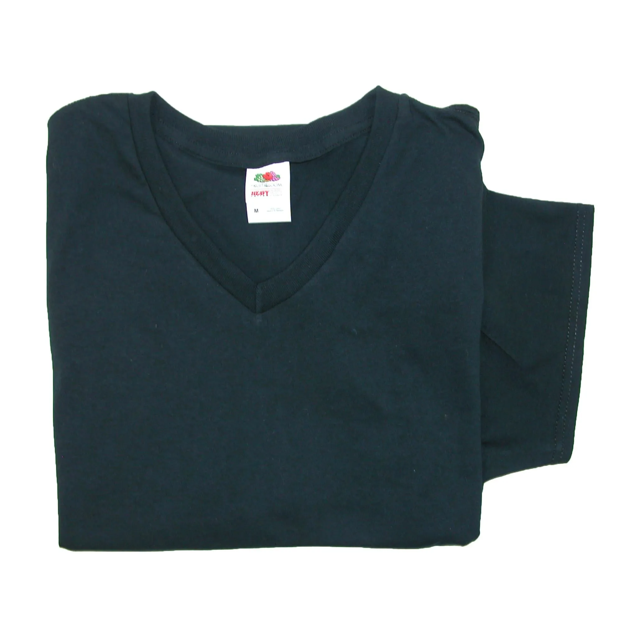 Herren Baumwoll T-Shirt mit V-Ausschnitt