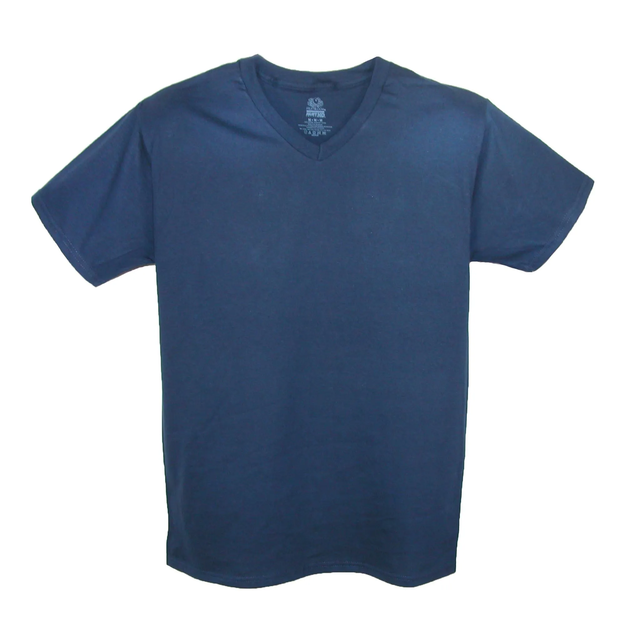 Herren Baumwoll T-Shirt mit V-Ausschnitt