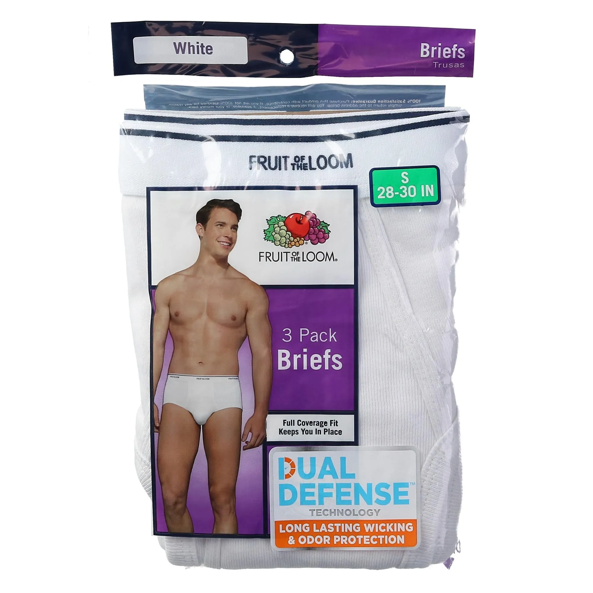 Herren Weiße Slips (3er Pack)