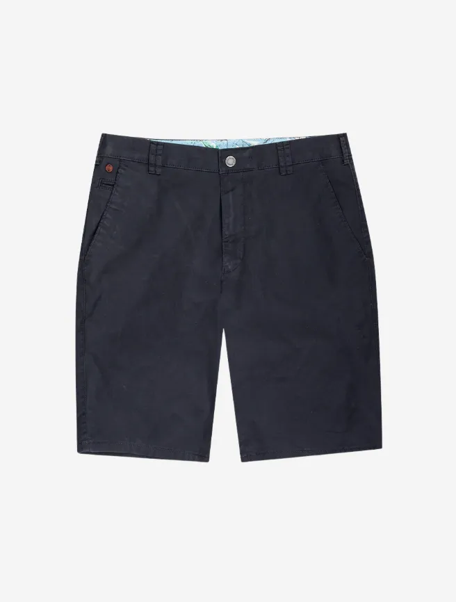 Meyer B-Palma Baumwoll-Shorts Marineblau