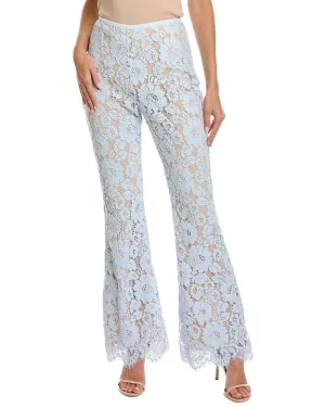 Michael Kors Blumen-Spitze Pailletten Schlaghose