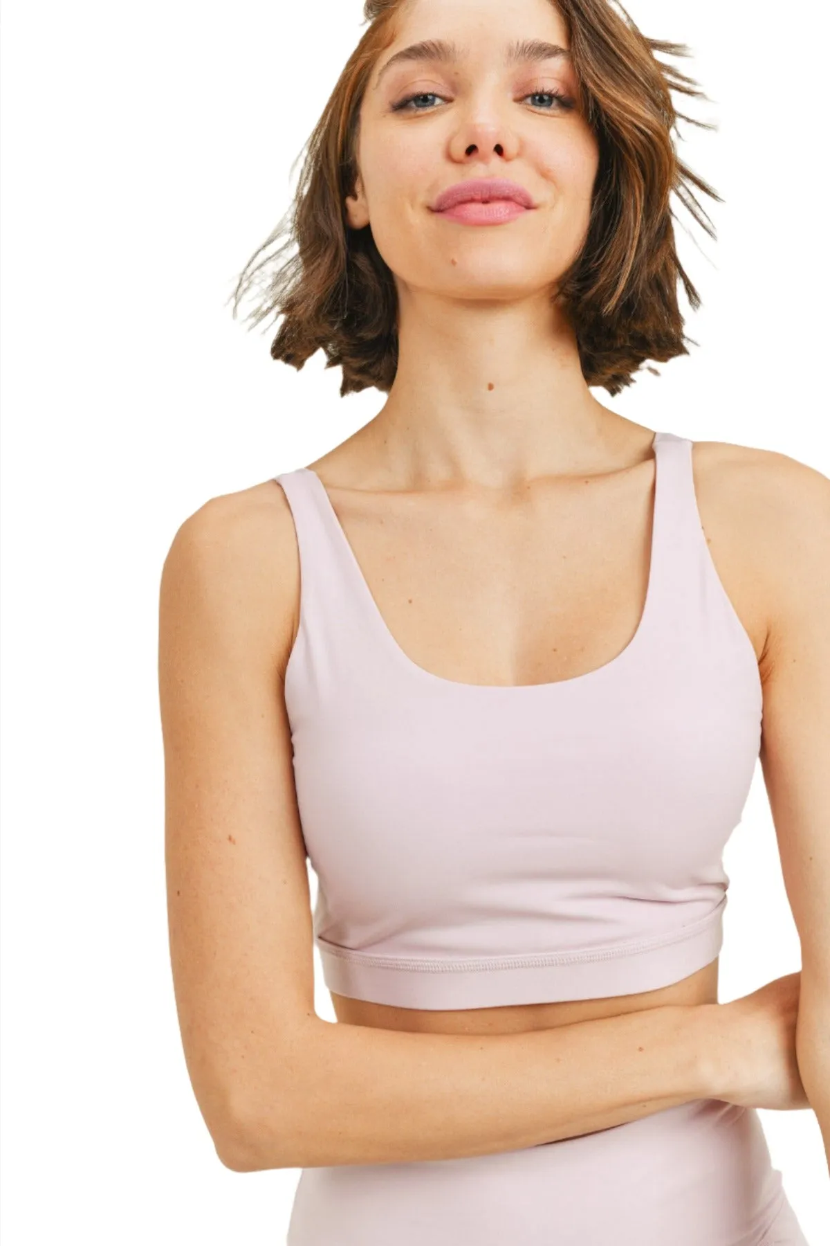 Mono B Twist Back Sport-BH Top AT8090