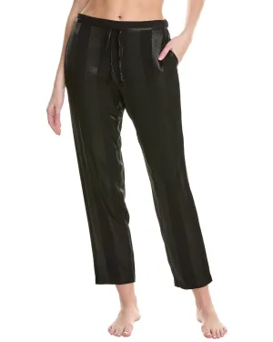 Natori Satin-Jacquard-Streifen-Hose