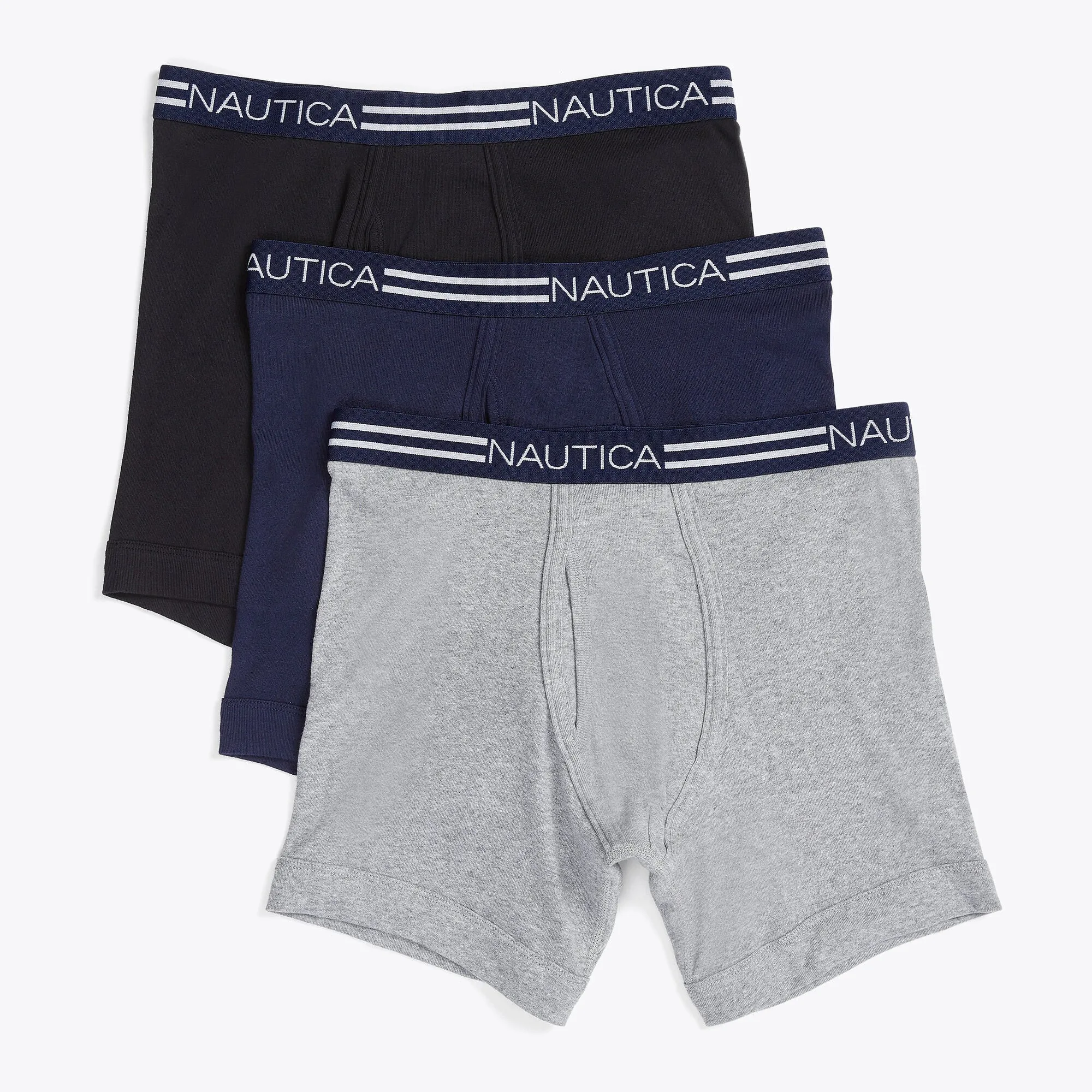 Nautica Herren Classic Boxer Briefs, 3er-Pack