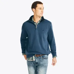 Nautica Herren Viertelzip-Pullover