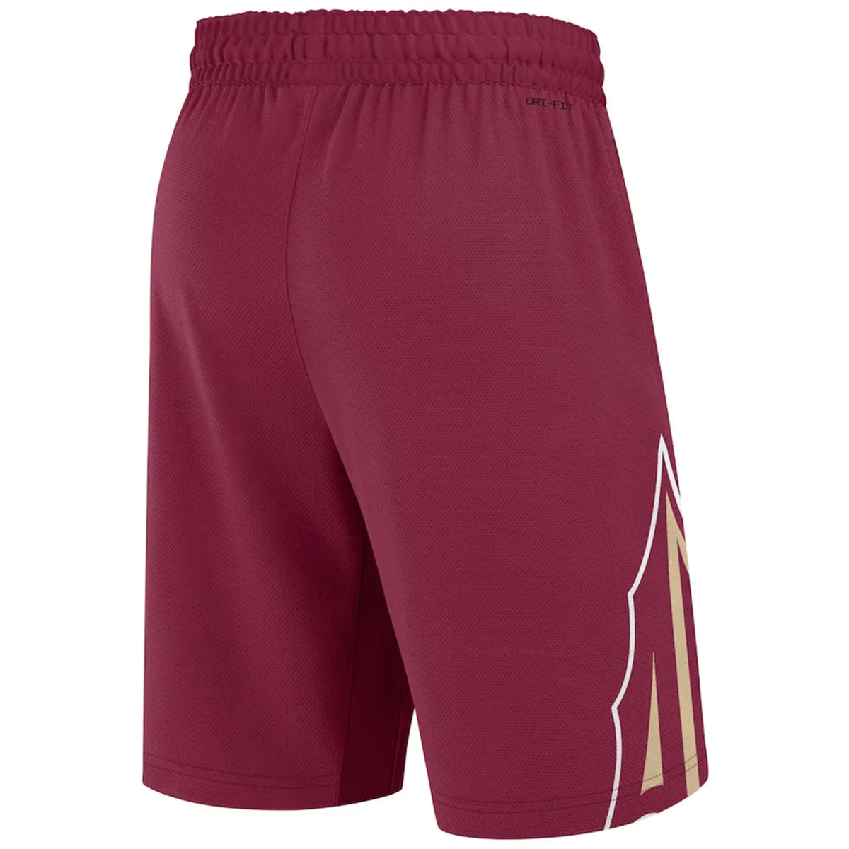 Nike Herren 2024 Arrowhead/Seminole Logo Design Replika Basketball Shorts - Granatrot