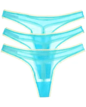 OnGossamer 3er-Pack Hip-G Stringtangas