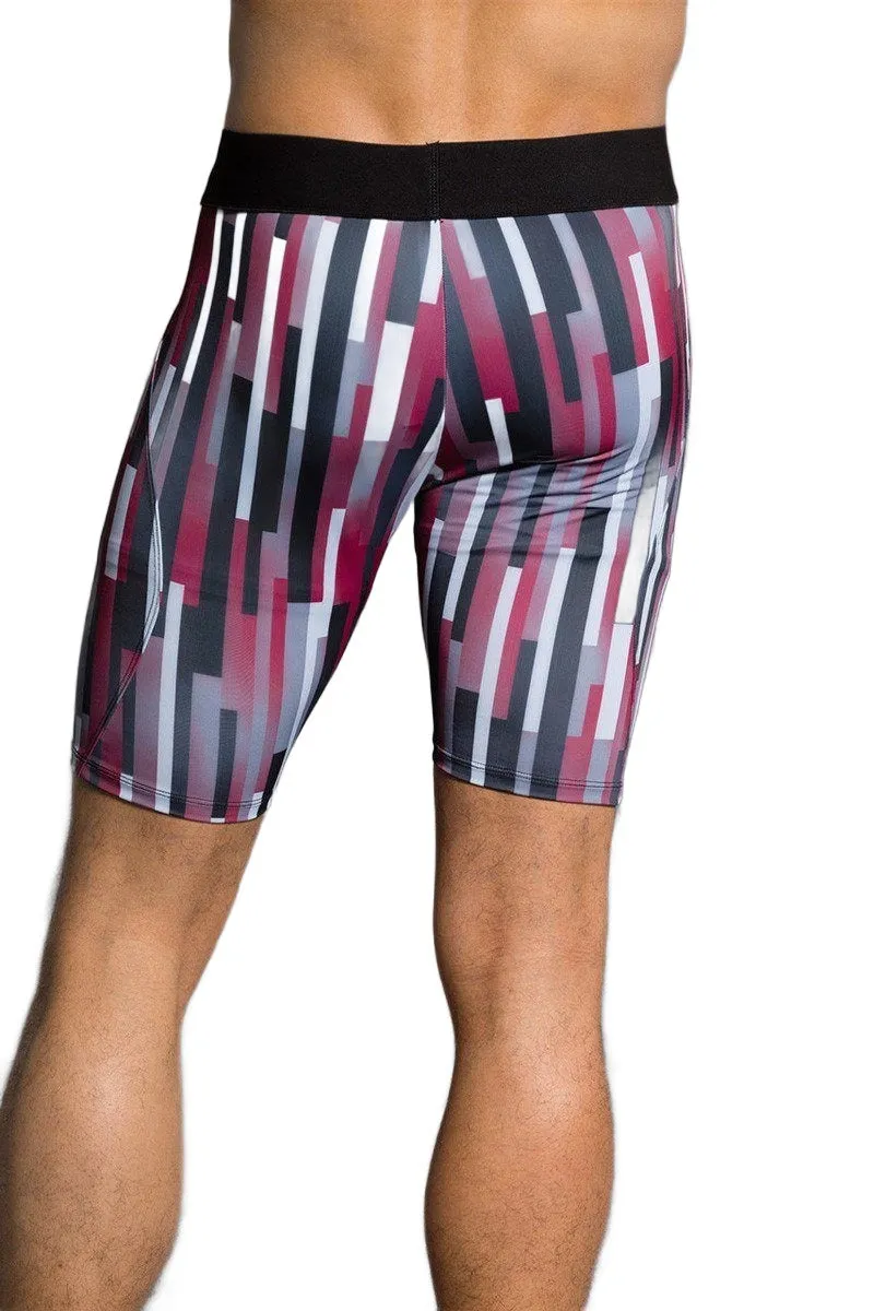 Onzie Hot Yoga Herren Eng geschnittene Shorts 508