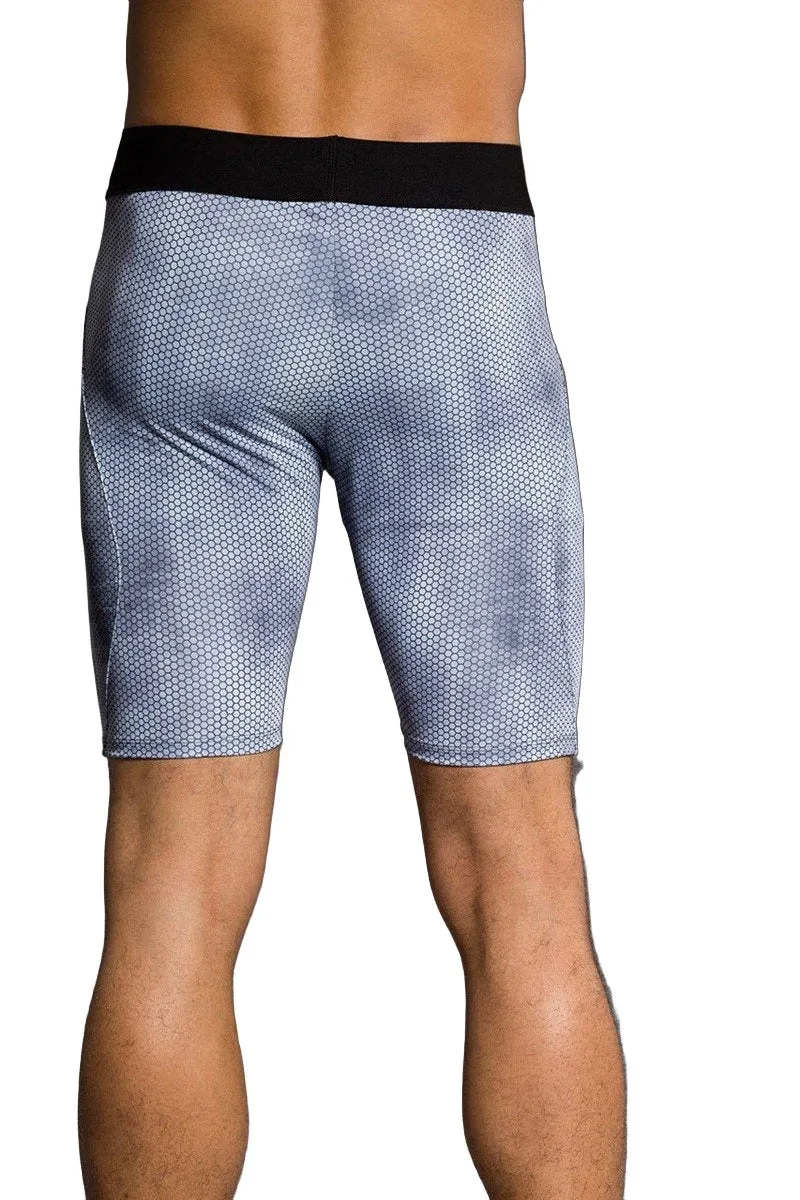 Onzie Hot Yoga Herren Eng geschnittene Shorts 508