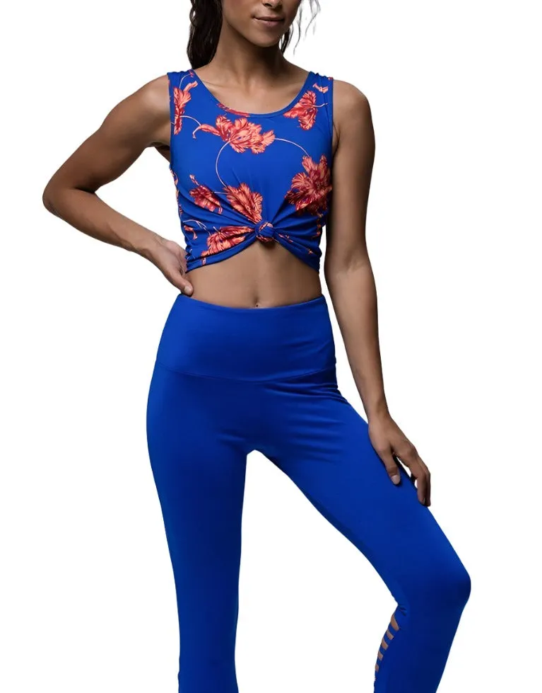 Onzie Damen Hot Yoga Knot Crop Top 3050