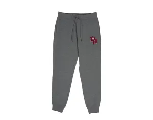 Psycho Bunny Patchin Chenille Bunny Graue Sweatpants für Herren B6P850U1FT-HST