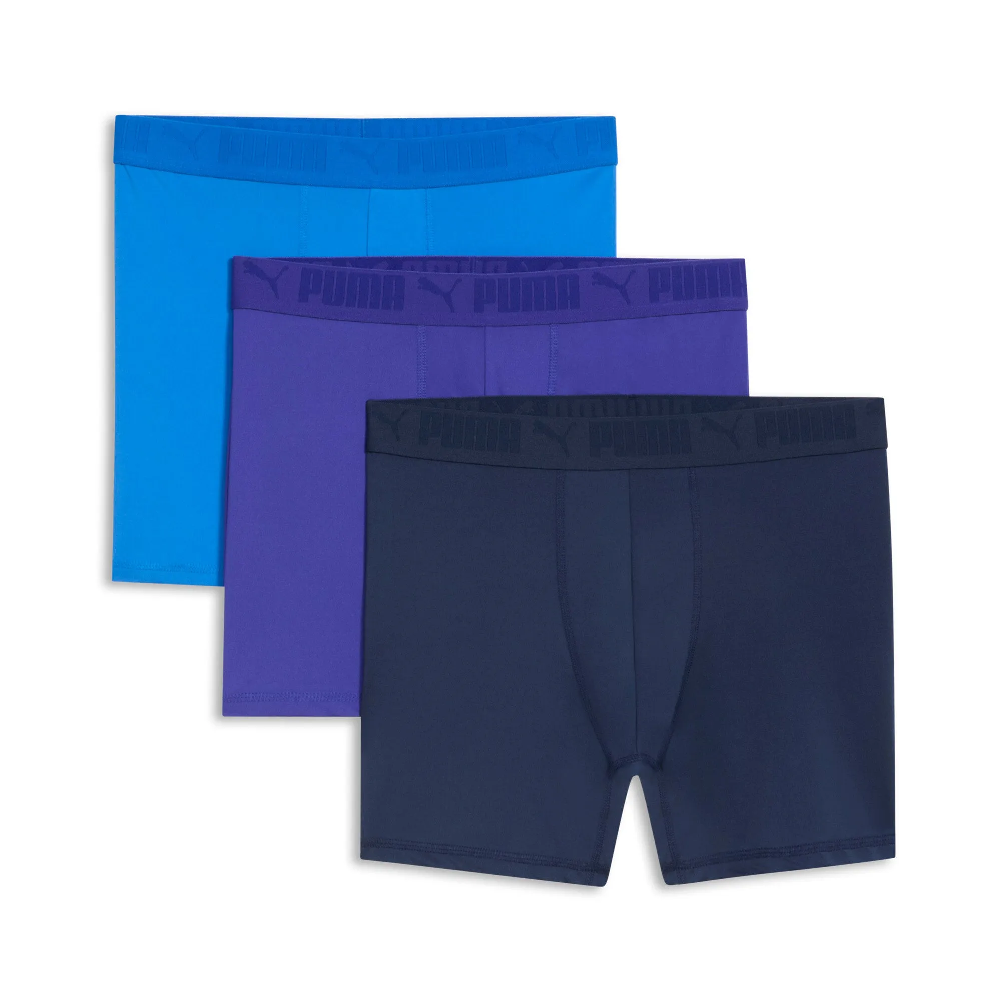 PUMA Herren Boxershorts im sportiven Schnitt (3er Pack)