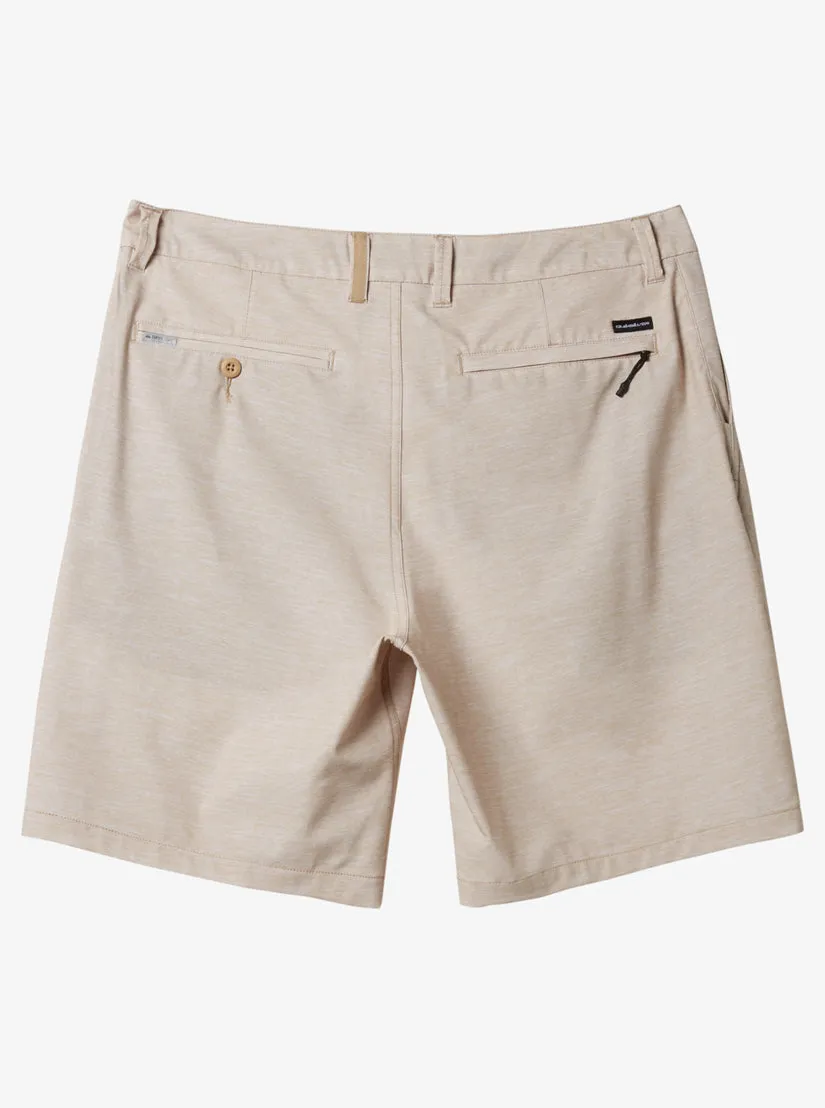 Quiksilver Union Heather Amphibian 20 Shorts - Khaki
