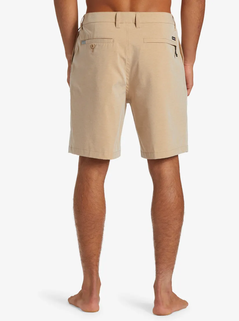 Quiksilver Union Heather Amphibian 20 Shorts - Khaki