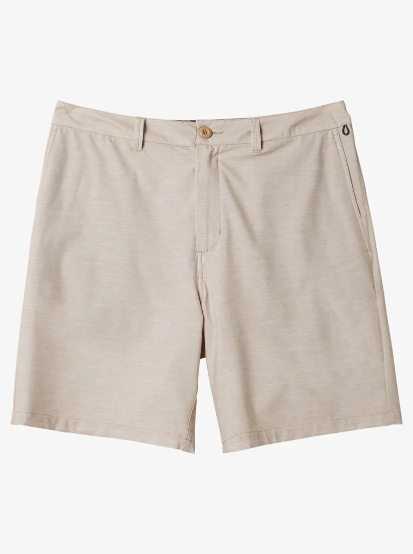 Quiksilver Union Heather Amphibian 20 Shorts - Khaki