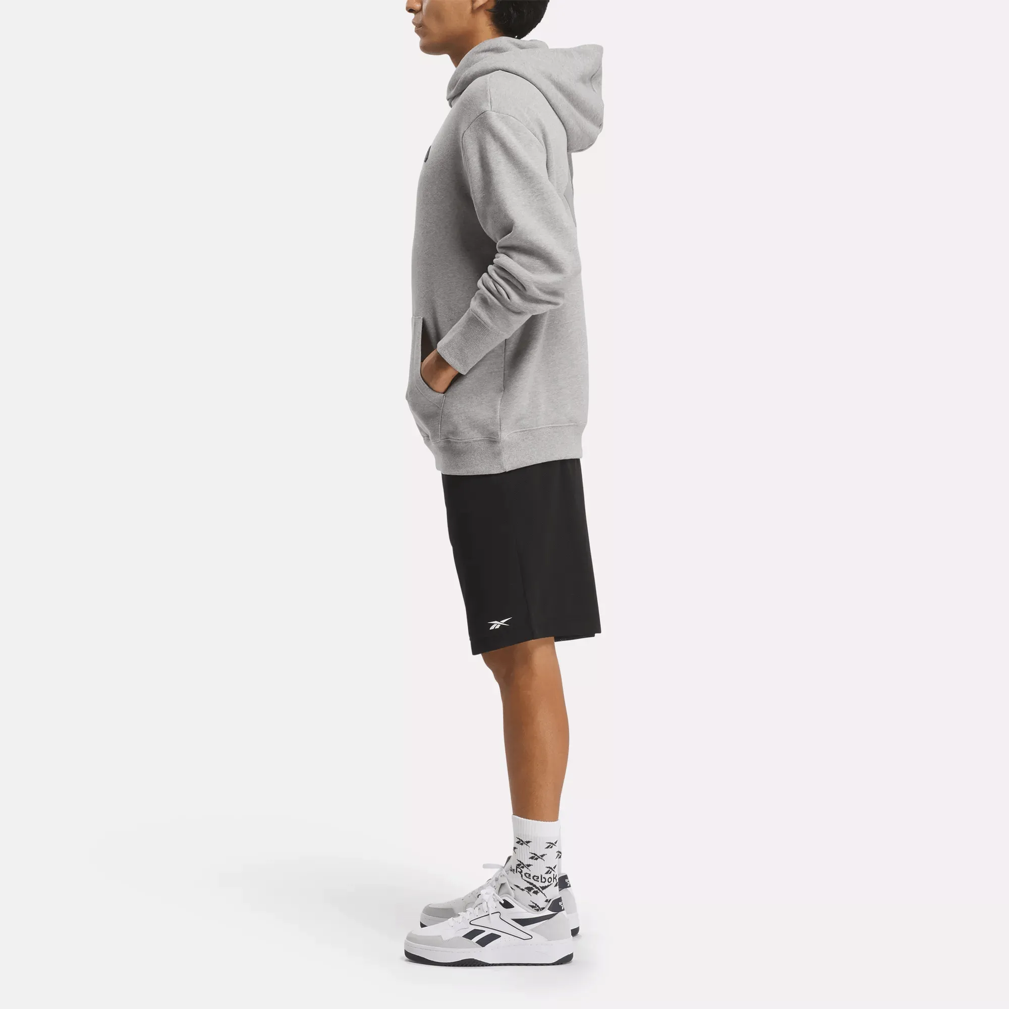 Reebok Bekleidung Herren Basketball Mesh Shorts mit Belüftungslöchern