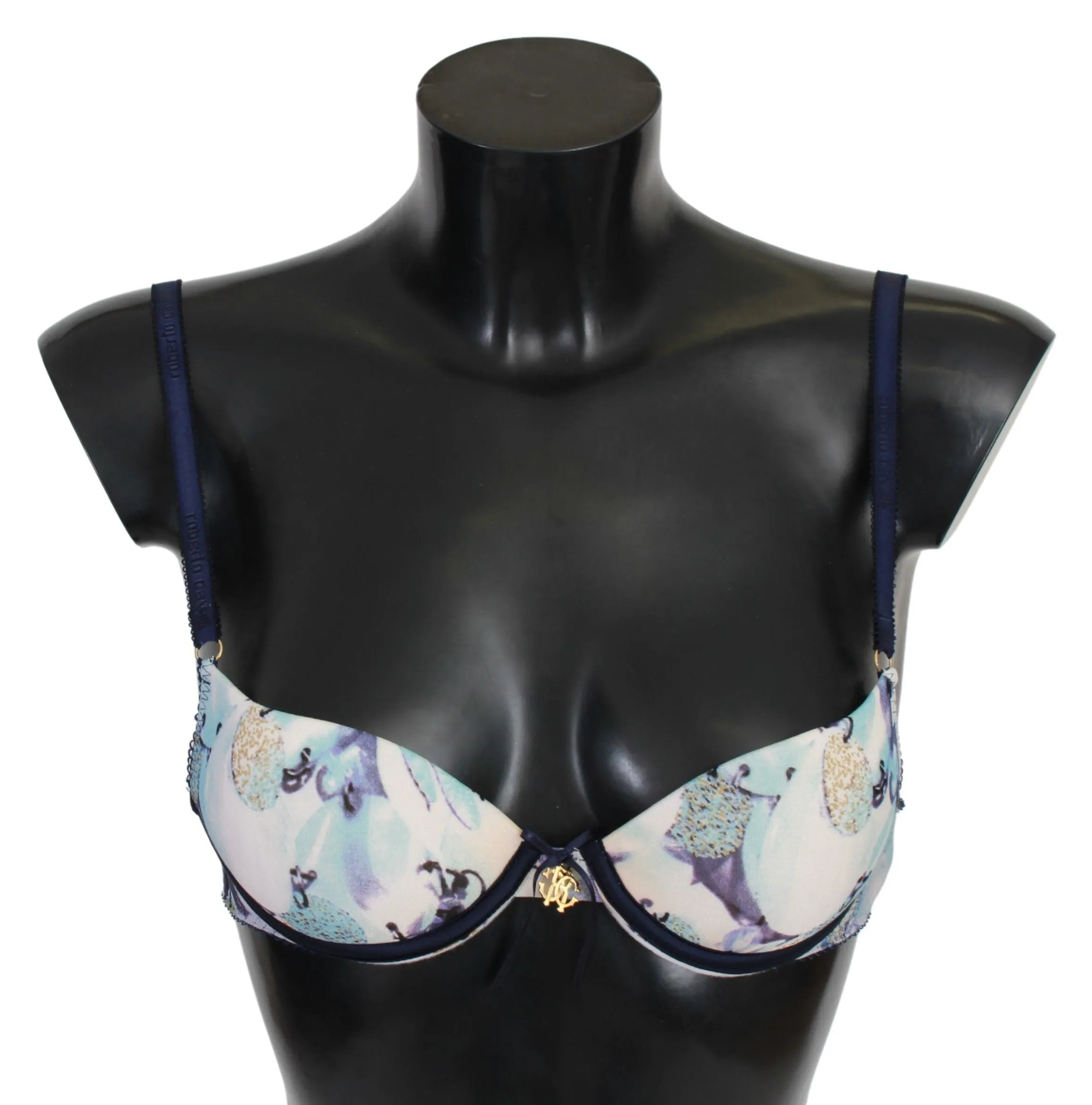 Roberto Cavalli Bedruckter Nylon-BH Damenunterwäsche