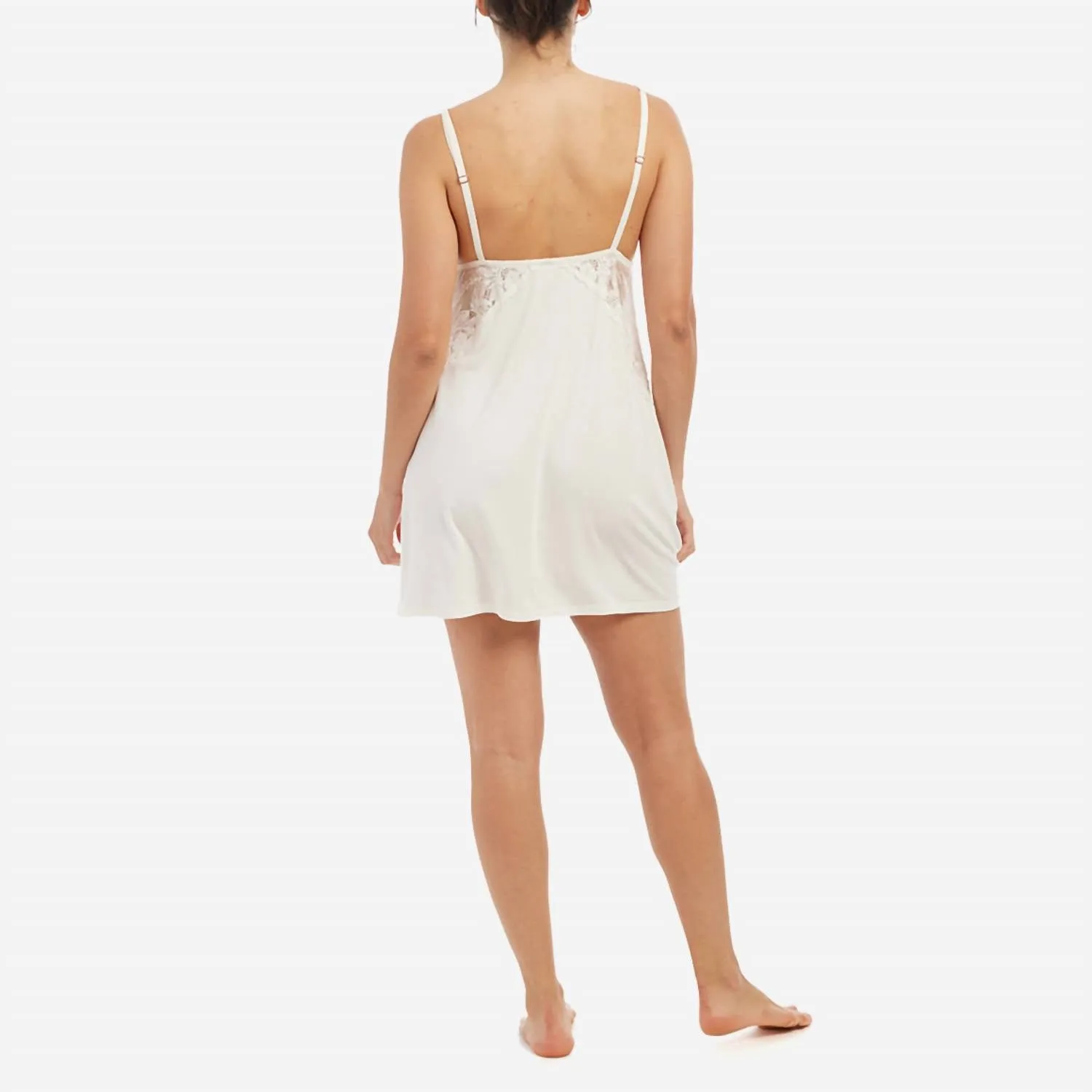Rosalia Tencel Modal Chemise in Elfenbein