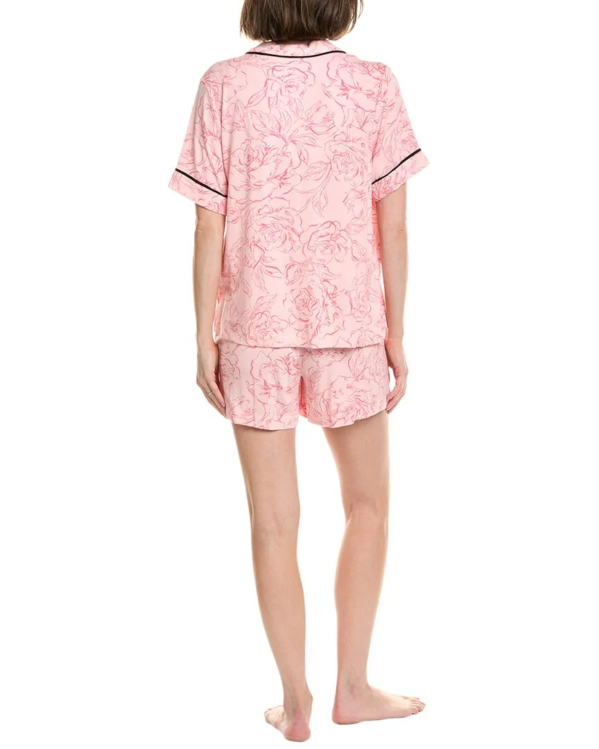 Sanctuary 2-teiliges Schlafshirt & Shorts Set