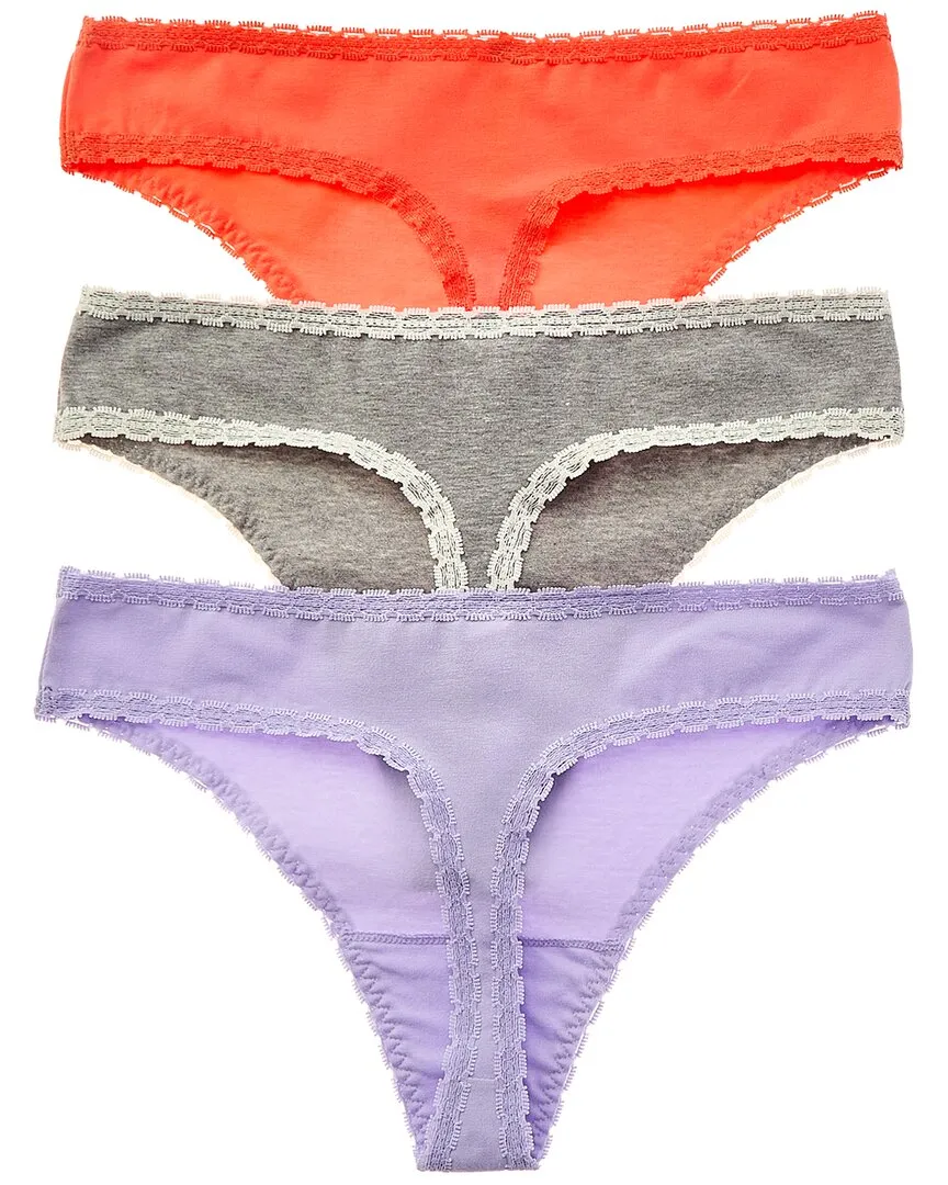 Skarlett Blue 3er-Pack Verzierter Tanga