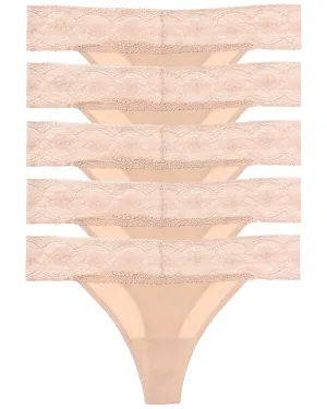 Skarlett Blue 5er-Pack Blüten-Tanga